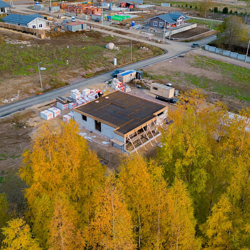 Дом и баня в КП Симагино Парк