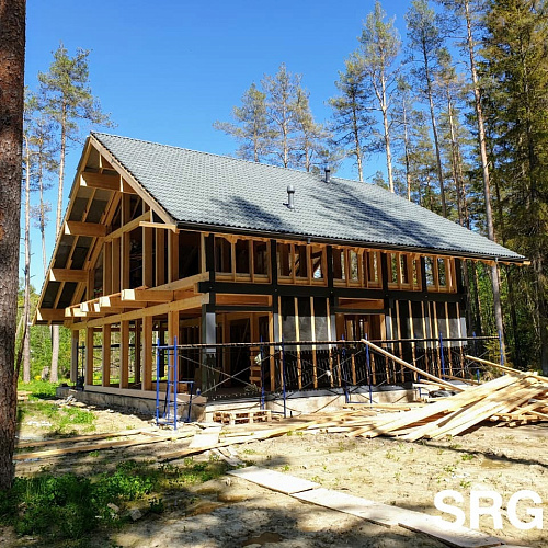 Фахверк в Зеленогорске