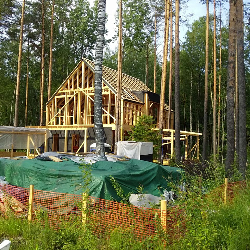 Барн Хаус в КП Кавголовское Озеро